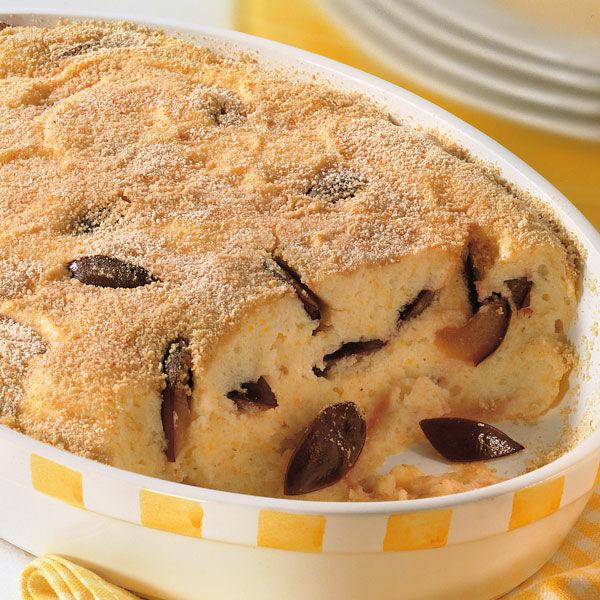 Quarkauflauf mit Zwetschgen Rezept | Küchengötter Quarkauflauf mit Zwetschgen Rezept | Küchengötter