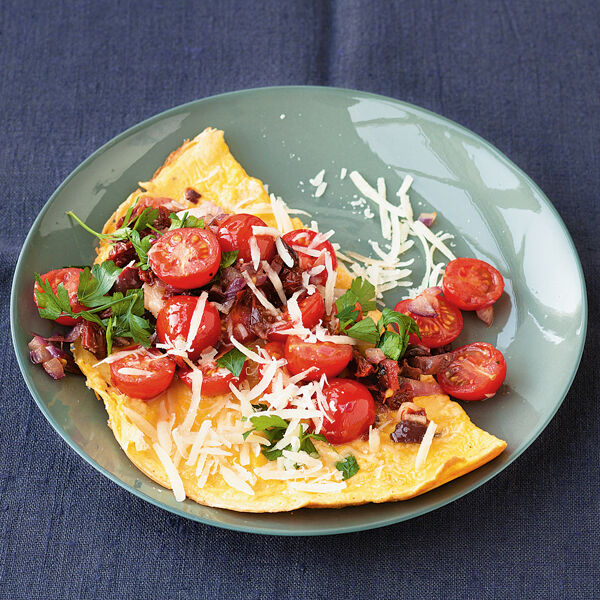Omelett mit Tomaten Rezept | Küchengötter