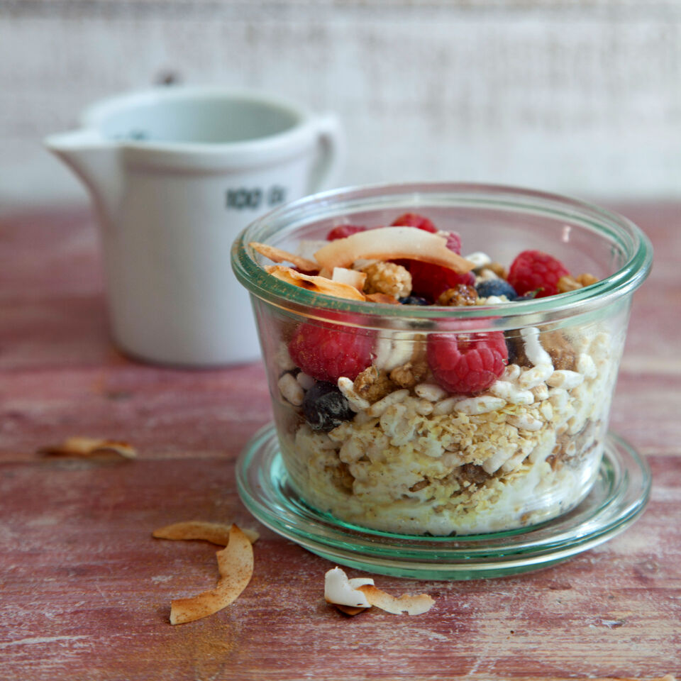 Vegane Very Berry Overnight Oats