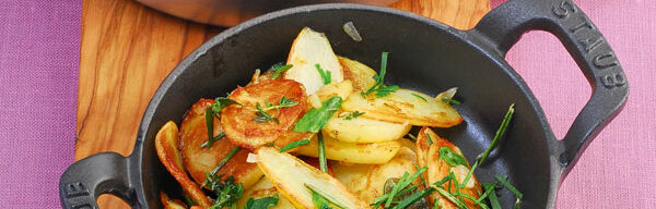 Bratkartoffeln mit Kräutern Bratkartoffeln mit Kräutern