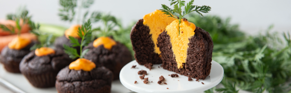 Karotten-Cupcakes Karotten-Cupcakes