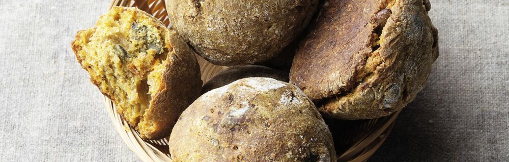 Kürbisbrötchen