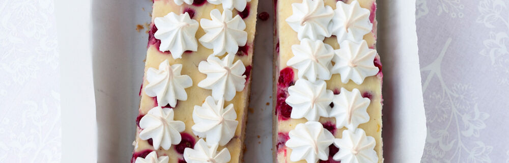 Johannisbeer-Baiser-Käsekuchen Johannisbeer-Baiser-Käsekuchen