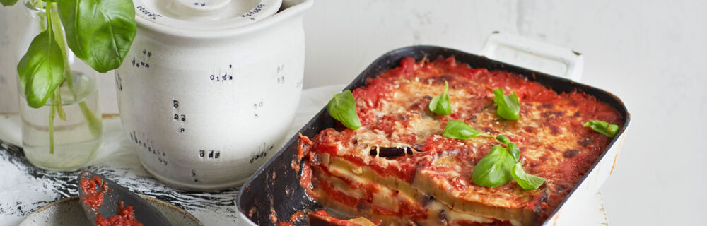 Parmigiana di Melanzane (Auberginenauflauf, Süditalien) Auberginen Rezepte