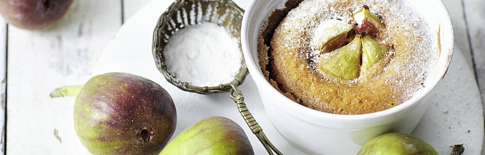 Gebackene Feigen in Sherry-
Biskuit Gebackene Feigen in Sherry-
Biskuit