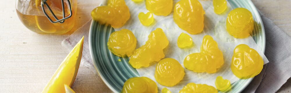 Kurkuma-Fruchtgummis Kurkuma-Fruchtgummis