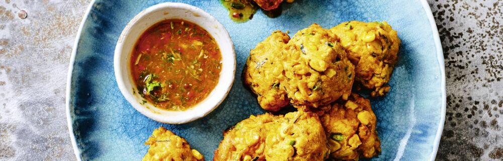 Würzige Maisküchlein Würzige Maisküchlein