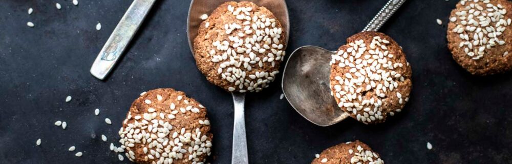 Tahini-Gewürzplätzchen Tahini-Gewürzplätzchen