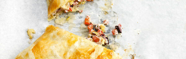 Teigtaschen mit Lauch-Käse-Füllung Teigtaschen mit Lauch-Käse-Füllung