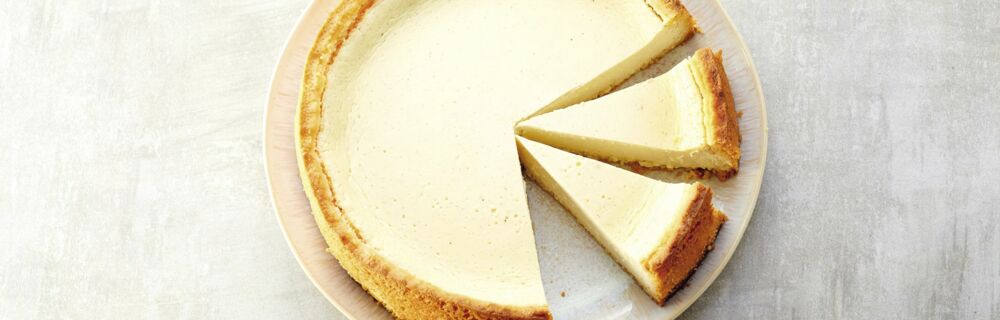 Käsekuchen mit Mandelboden Käsekuchen mit Mandelboden