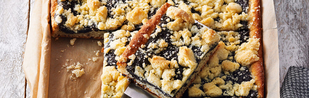 Mohnstreuselkuchen Mohnstreuselkuchen