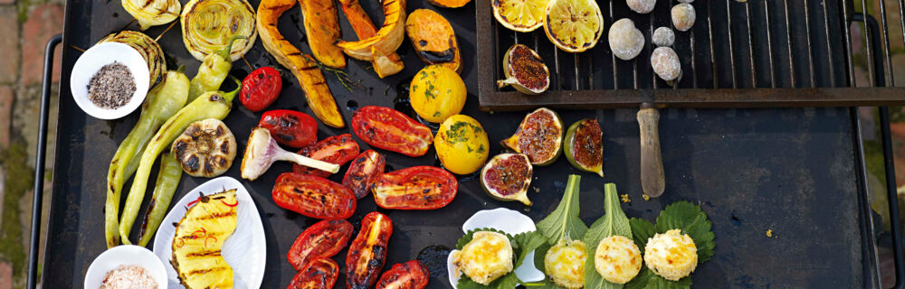 Grillen mit Grillplatte Grillen Unterseite Plancha-Grill