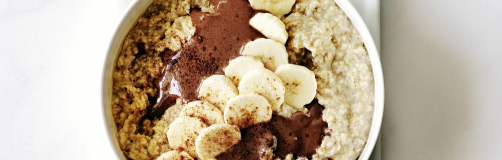 Bananen-Schoko-Porridge Bananen-Schoko-Porridge