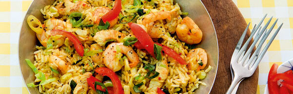 Bali-Reispfanne Bali-Reispfanne