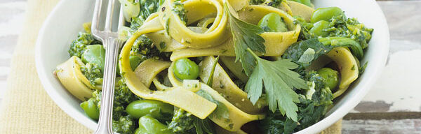 Bandnudeln mit Gemüse Bandnudeln mit Gemüse