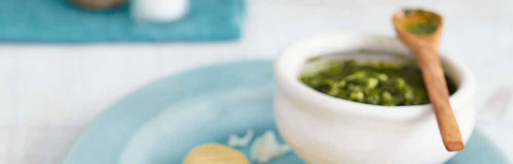 Gnocchi mit Petersilienpesto Gnocchi mit Petersilienpesto