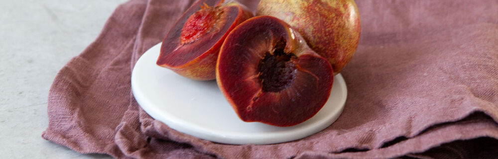 Rot-grüne Pflaume Rot-grüne Pflaume