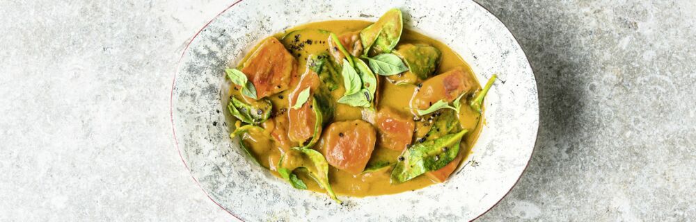 Gelbes Kürbis-Curry Gelbes Kürbis-Curry