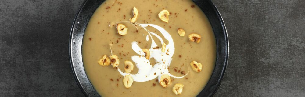 Maronen-Cremesuppe Maronen-Cremesuppe