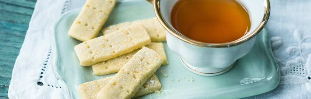 Shortbread zum Tee gehört in der schottischen Küche einfach zum guten Ton. Schottische Rezepte