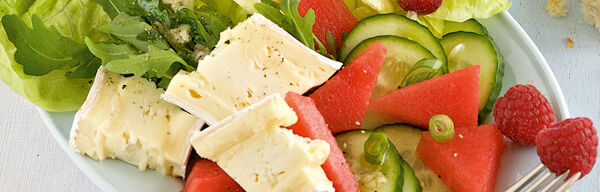 Salat mit Camembert Salat mit Camembert