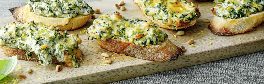 Gratinierte Crostini Gratinierte Crostini