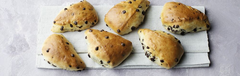Blitz-Schokobrötchen