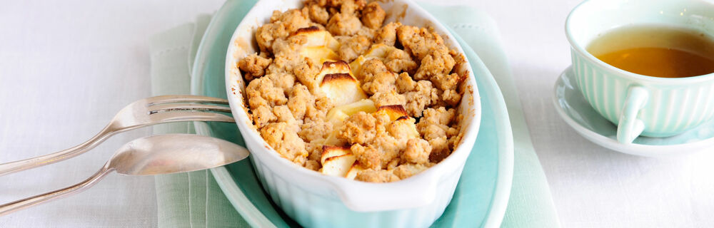 Apfel-Haselnuss-Crumble Apfel-Haselnuss-Crumble