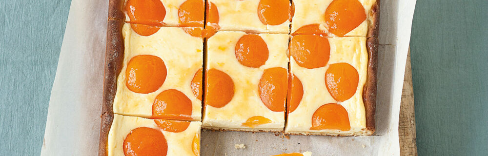 Aprikosen-Quark-Kuchen Aprikosen-Quark-Kuchen