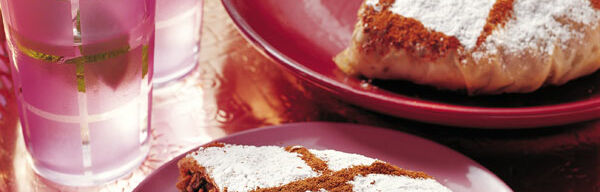 Pastilla mit Wachtel-Kräuter-Füllung