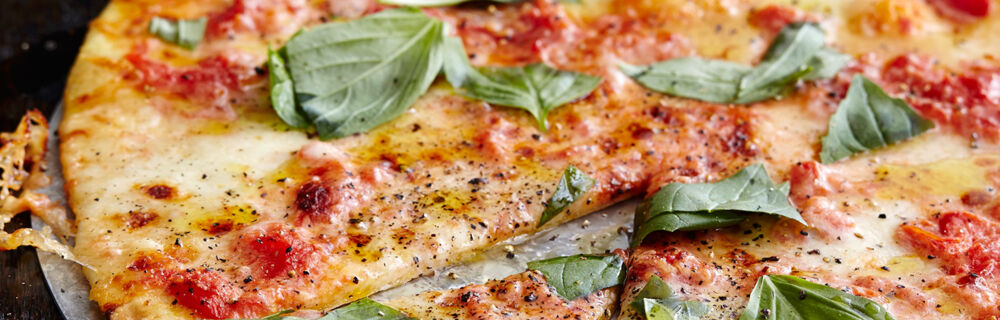 Ofenfrische Pizza Margherita Ofenfrische Pizza Margherita