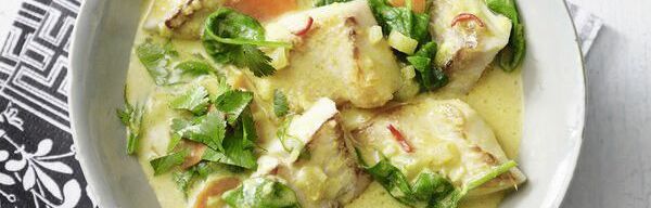 Gelbes Fischcurry Gelbes Fischcurry