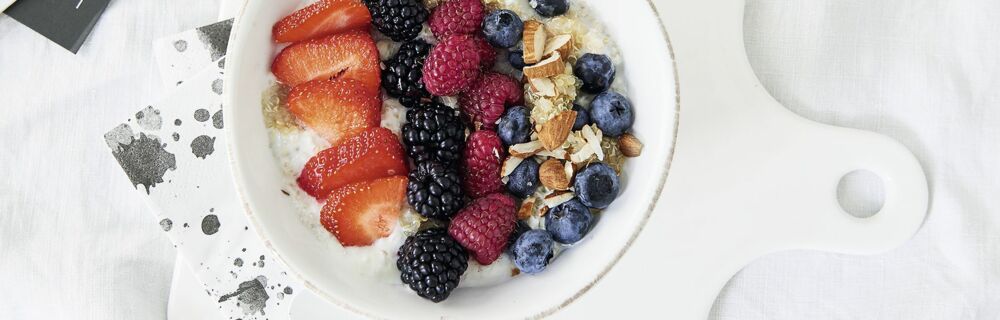 Beeren-Quinoa-Joghurt Beeren-Quinoa-Joghurt