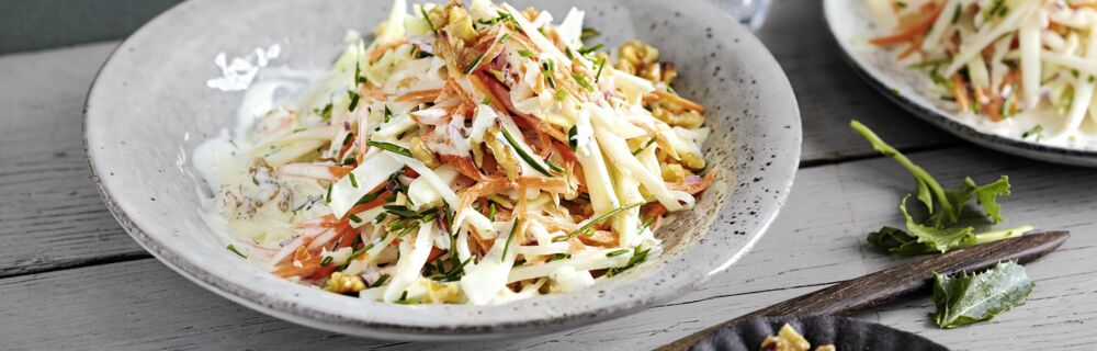 Kohlrabi-Coleslaw Kohlrabi-Coleslaw