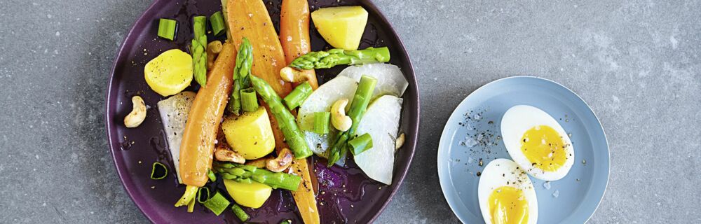 Tajine mit Frühlingsgemüse Tajine mit Frühlingsgemüse