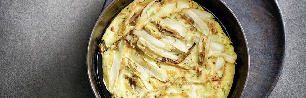 Chicorée-Pfannkuchen Chicorée-Pfannkuchen