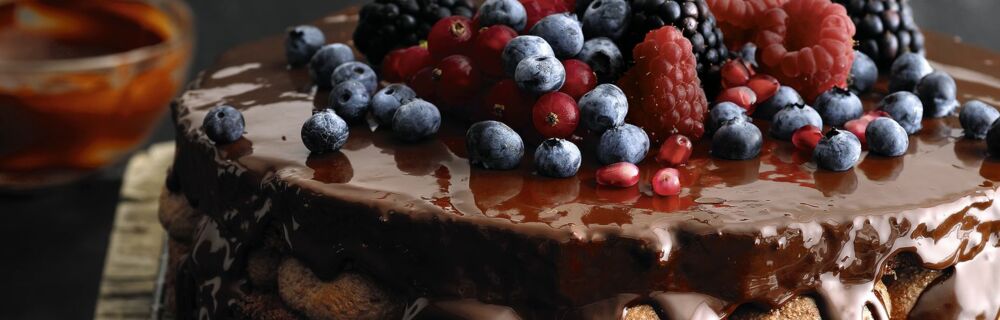 Schokosahne-Naked-Cake Schokosahne-Naked-Cake