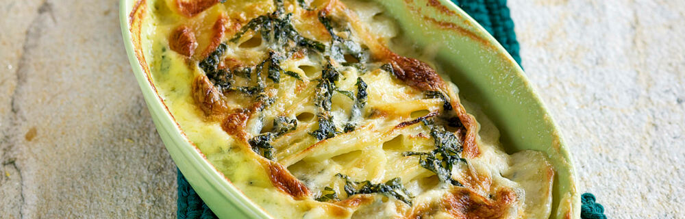 Kohlrabi-Kartoffel-Gratin Kohlrabi-Kartoffel-Gratin
