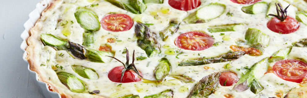 Spargeltarte mit Ricotta Spargeltarte mit Ricotta