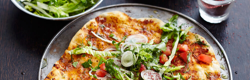 Lammfleisch-Lahmacun Lammfleisch-Lahmacun