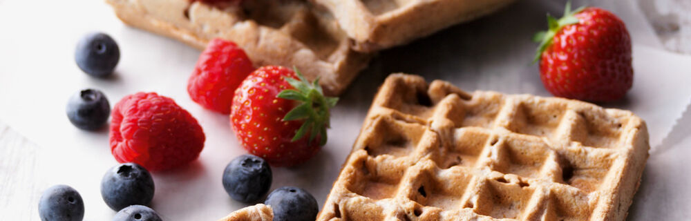 Brötchenwaffeln aus Vollkornmehl Brötchenwaffeln aus Vollkornmehl