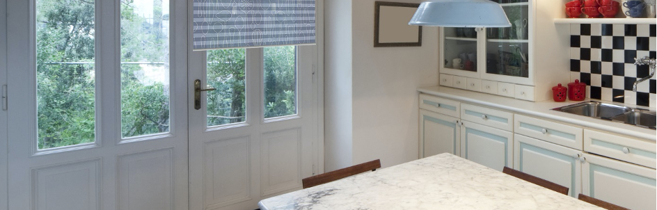 Plissees in der Küche Plissees in der Küche