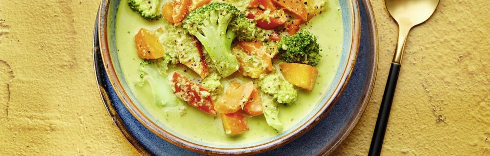 Grünes Gemüse-Curry Grünes Gemüse-Curry