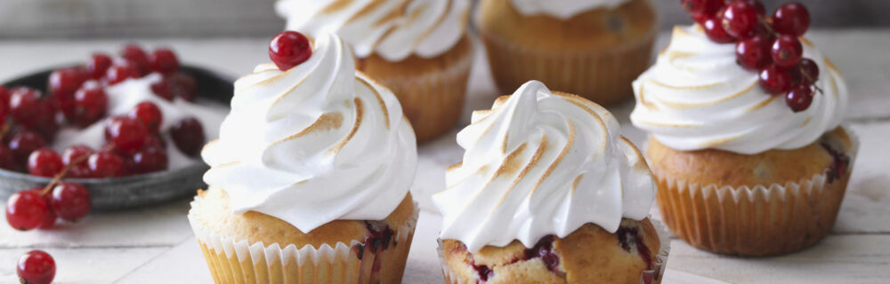 Johannisbeer-Cupcakes