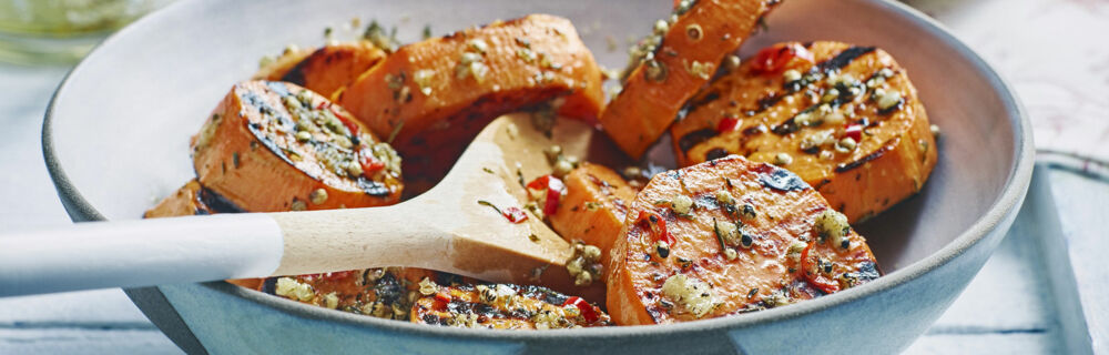 Gegrillte Süßkartoffeln Gegrillte Süßkartoffeln