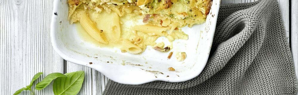 Low-Carb-Nudelauflauf mit Blumenkohl Low-Carb-Nudelauflauf mit Blumenkohl