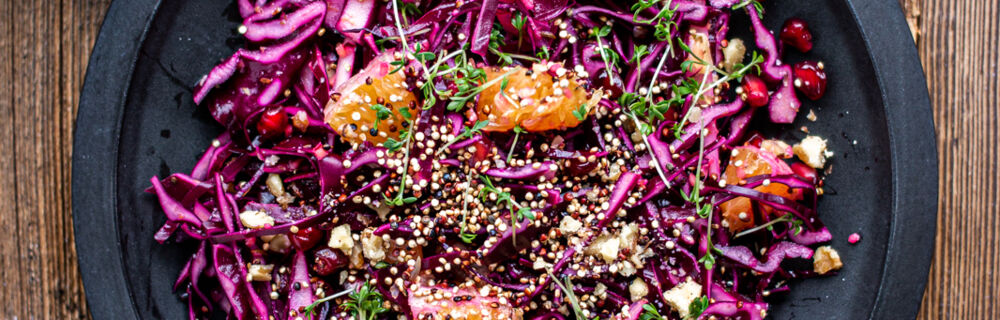 Rotkohl-Orangen-Salat Rotkohl-Orangen-Salat