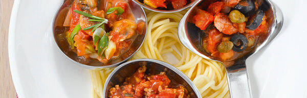 Tomatensauce mit Hackfleisch Tomatensauce mit Hackfleisch