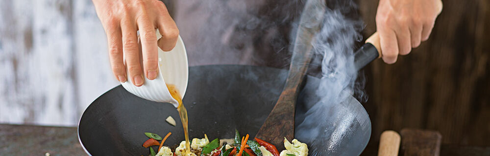 Bunter Gemüsewok Bunter Gemüsewok