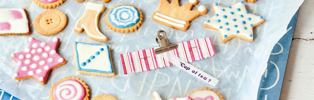 Aufwendig verzierte Plätzchen zum Verschenken Kuchen Unterseite Rezepte Verzieren